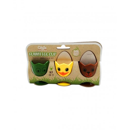 FUNNY YUMURTALIK 3 PARÇA SET FUNNY YUMURTALIK 3 PARÇA SET