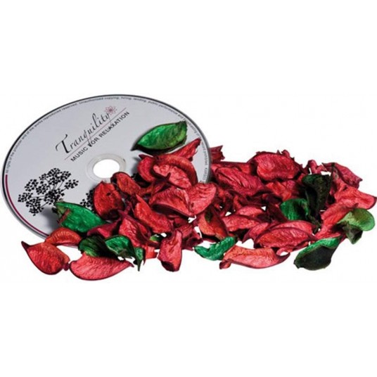 Home MC-87958-PT Potburi ve Relax Cd Set, Kırmızı Home MC-87958-PT Potburi ve Relax Cd Set, Kırmızı