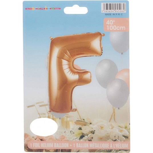 Harf Folyo Balon 90cm (40 inch) Rose Gold 1 Adet Harf Folyo Balon 90cm (40 inch) Rose Gold 1 Adet