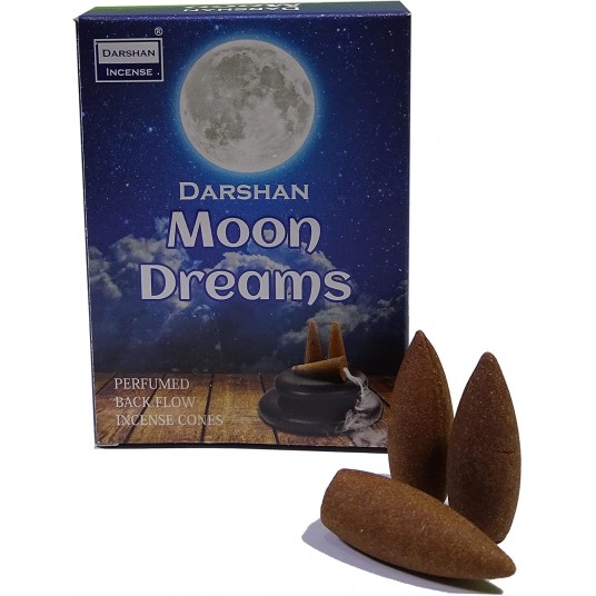 HD Moon Dreams - Ay Rüyaları - Meditasyon/Perfumed Meditation Özel Aromalı Special Collection Geri Akış Normal Boy Backflow HD Meditation Özel Aromalı Cones Konik Tütsü Paket 10 Adet HD Moon Dreams - Ay Rüyaları - Meditasyon/Perfumed Meditation Özel Aromalı Special Collection Geri Akış Normal Boy Backflow HD Meditation Özel Aromalı Cones Konik Tütsü Paket 10 Adet
