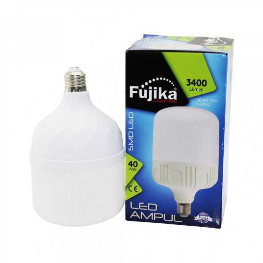 FUJİKA FLA-145 40W E27 TORCH JUMBO BEYAZ SMD LED AMPUL 3400Lümen - 6400K - 30BİN SAAT FUJİKA FLA-145 40W E27 TORCH JUMBO BEYAZ SMD LED AMPUL 3400Lümen - 6400K - 30BİN SAAT