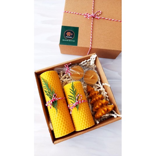 Doğal Petek Balmumu Mum Çam Ağacı Bal Mumu Mum Tealight Beeswax Candle Doğal Petek Balmumu Mum Çam Ağacı Bal Mumu Mum Tealight Beeswax Candle